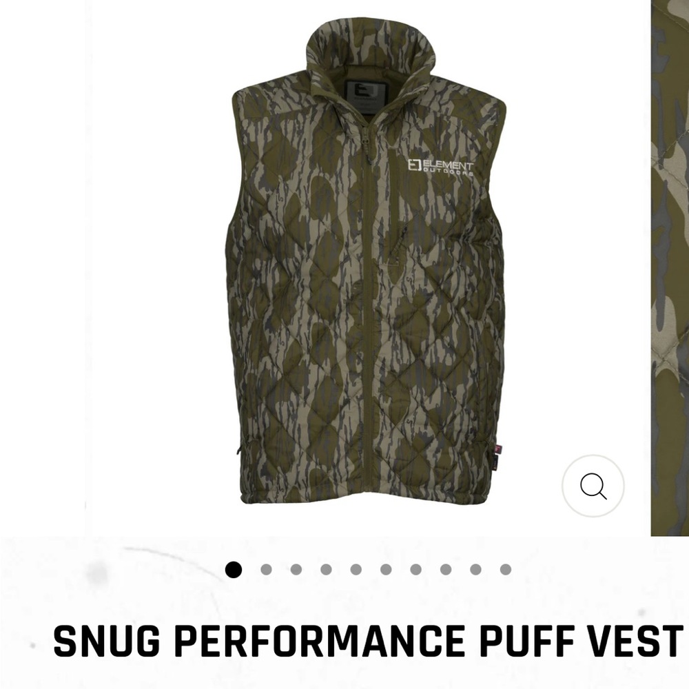 Element Outdoor Mossy Oak Original Bottomland Performance Vest